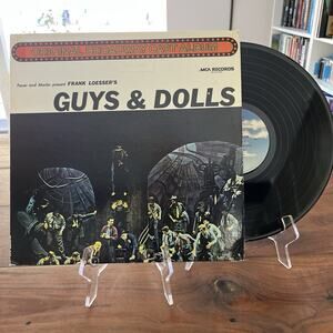 Frank Loesser Guys & Dolls Original Broadway Cast Vinyl LP MCA 37094